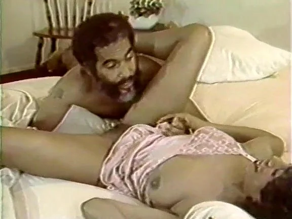 Tina Davis, Silver Satine, Alexander James in classic porn scene